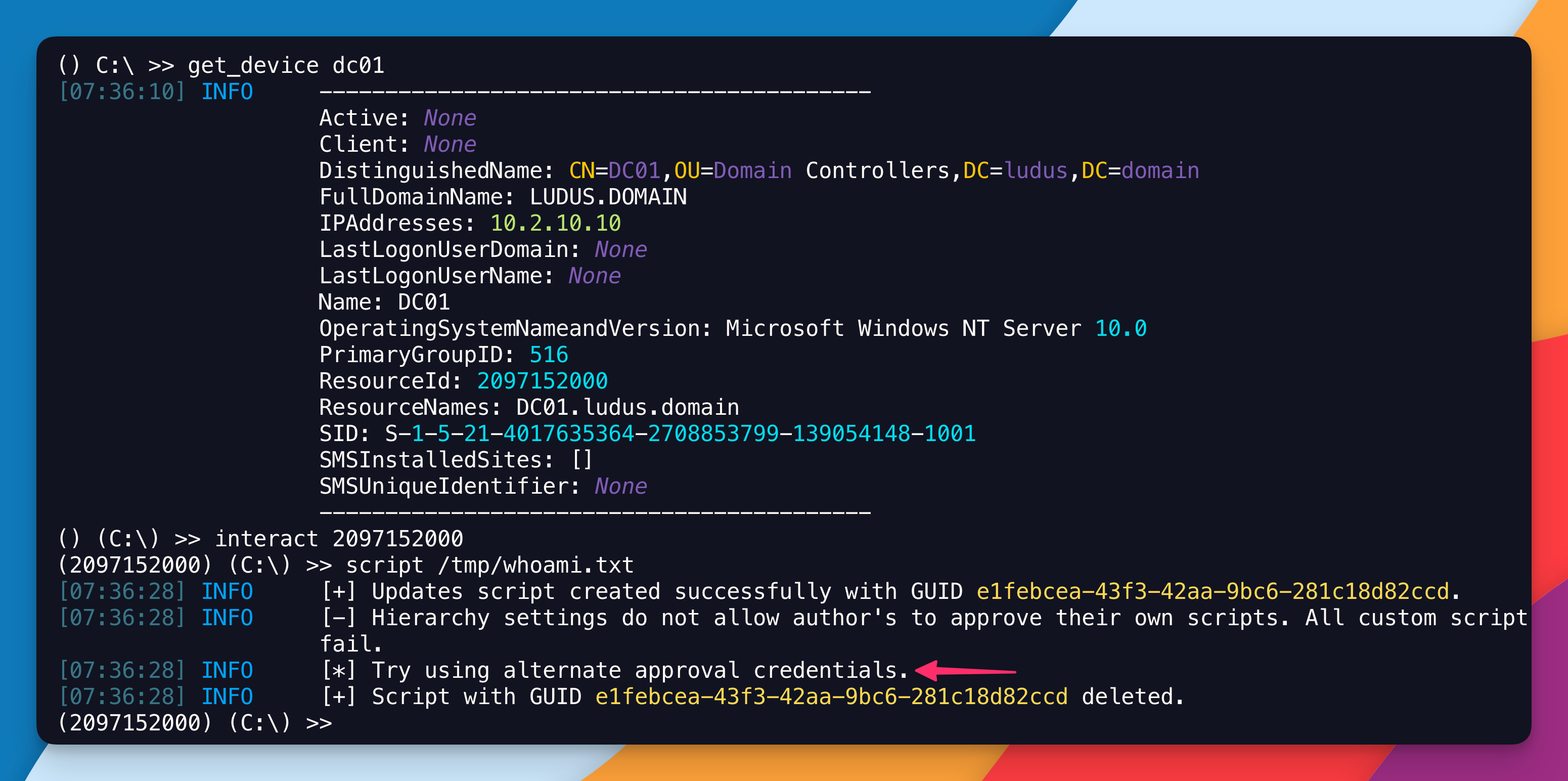 ntlm2mssql-dc01-script-failure