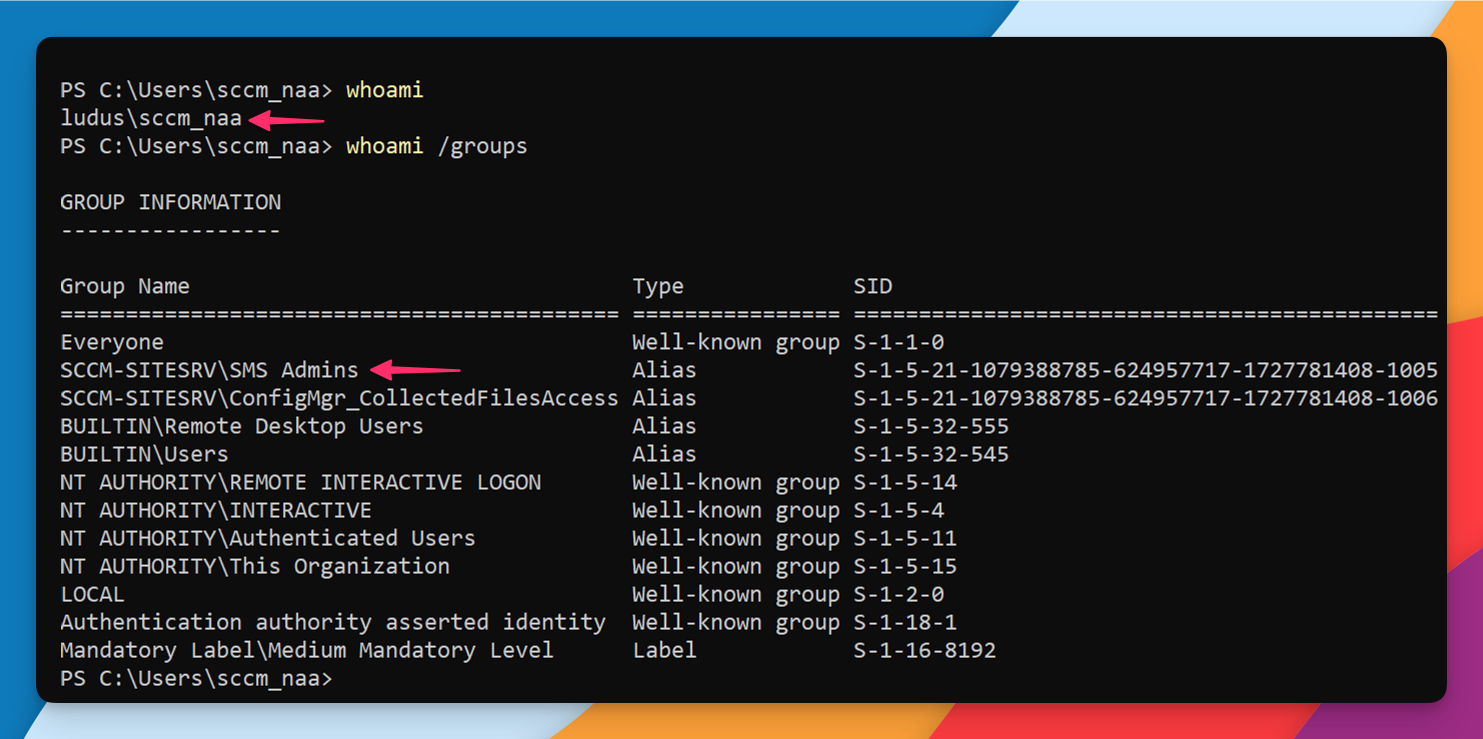 ntlm2mssql-sms-admins-added